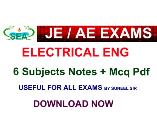 Elecrical Eng pdf for Je Exams - 6 subjects
